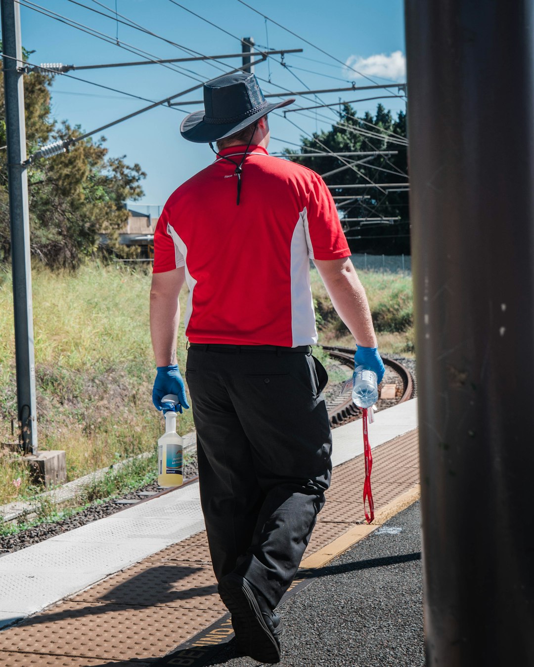 Cleaning staff during Covid-19